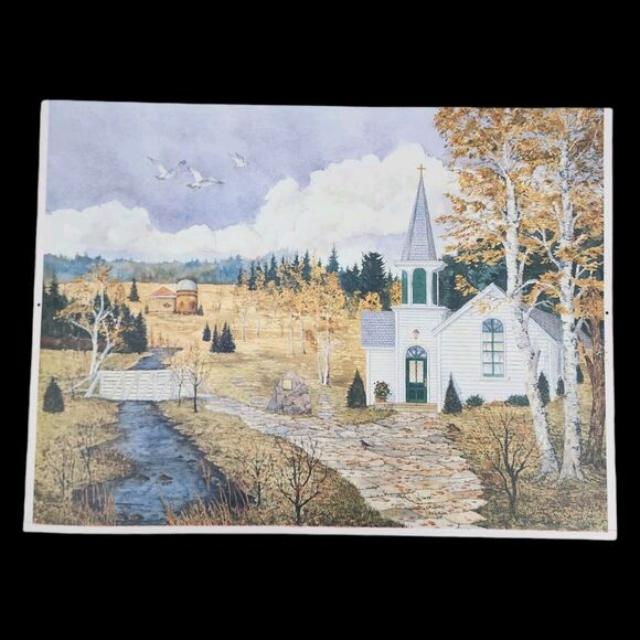 Door County Wisconsin Crossroads at Big Creek Signed Numbered Print Sturgeon Bay - Picture 1 of 10